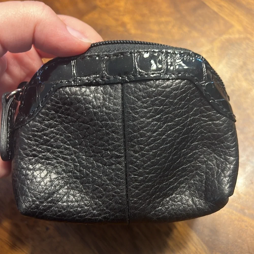 Brighton Barbados Pebbled Leather Braided Strap Hobo Shoulder Bag - Picture 6 of 14